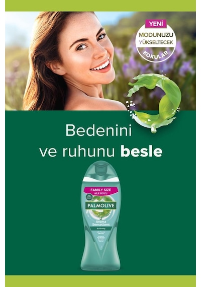 Palmolive Aroma Sensations So Firm Deniz Yosunu Özü İle Banyo Ve Duş Jeli 750 Ml Deniz Yosunu