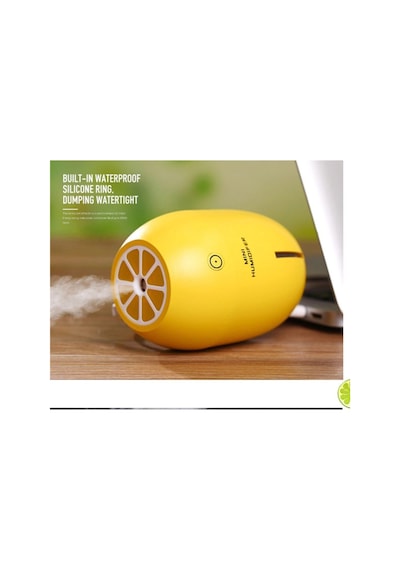 Papatya Yağı Limon 180 Ml Hava Nemlendirici Buhar Makinası Serinletici Aromaterapi Difüzör