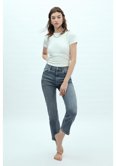 Manuka Bootcut Fıt Denim Pantolon Mavi