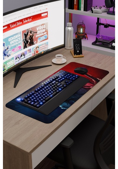 Resident Evil Kaymaz Dikişli Kauçuk Oyuncu Mousepad V5 - 70x30 Xl Gaming Mouse Pad Fare Altlığı