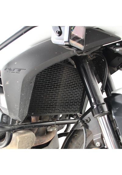 GP Kompozit  Honda NT 1100 2022-2023 Uyumlu Radyatör Koruma Siyah
