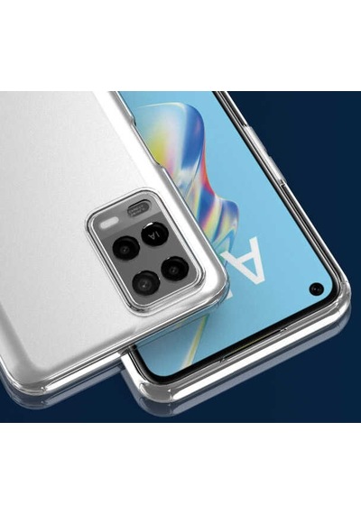 Adige Oppo A54 Kılıf Kamera Korumalı Süper Silikon