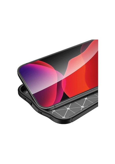 Apple Uyumlu iPhone 13 Kılıf Deri Tarzı Niss Silikon Case