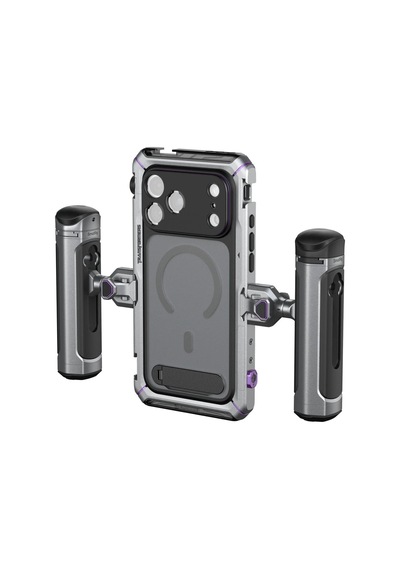 Smallrig 5584 Megatron Edition Apple iPhone Uyumlu 17 Pro Max İçin Çift El Tipi Mobil Cihaz Kiti