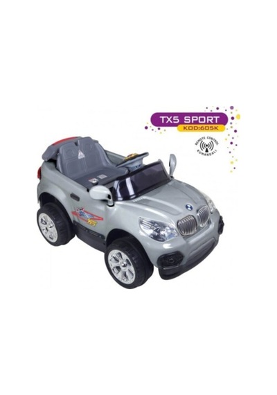 Aliş Toys Çocuk Araç Gereçleri Tx-5 Sport 12 Volt Uzaktan Kumandalı Akülü Araba Gri