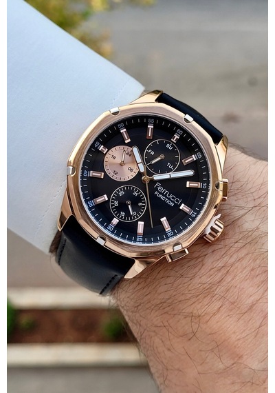 Ferrucci Fcıste403 Erkek Kol Saati Rose Gold