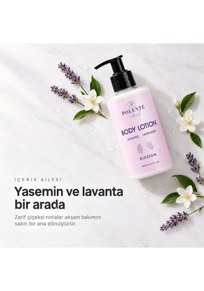 Yasemin & Lavanta Vücut Losyonu, Nemlendirici, 200 Ml
