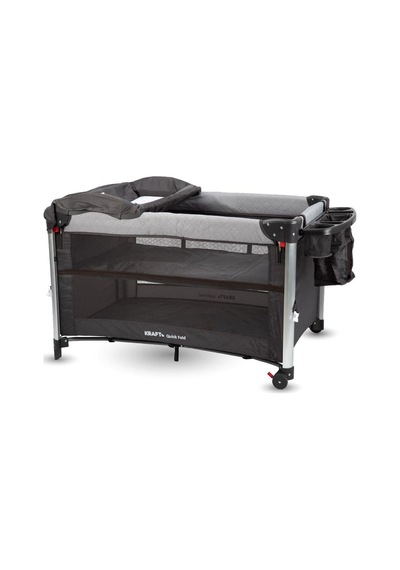 Kraft Quick Fold Anne Yanı Oyun Parkı 70x110 Cm Açık Gri