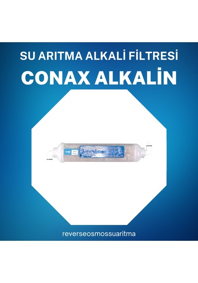 Su Arıtma Cihazı Alkali Filtre Conax Alkalin Filtre