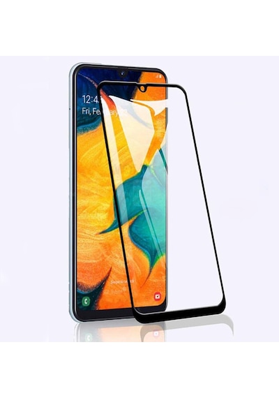 Samsung Uyumlu A40 Ekran Koruyucu 9d Tam Kaplayan Kırılmaz Cam Kavisli