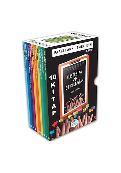 Farkı Fark Etmek İçin Serisi - 10 Kitap Takım Kutulu - Ömer Erdoğan - Mavi Çatı Yayınları