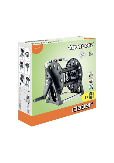 Claber 8887 Aquapony Hortum Makarası