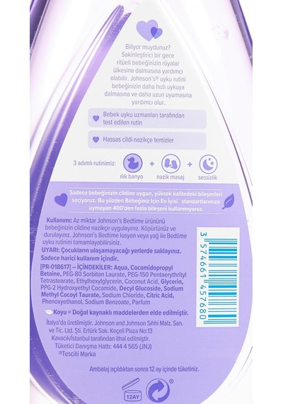 Bedtime Sakinleştirici Naturalcalm Aromalı Saç & Vücut Şampuanı 1 X 500 Ml