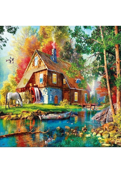 20816 Puzzle 1000 Autumn Watermill