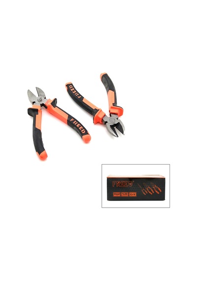 Freed-super Bgc-8 160mm Yan Keski Turuncu Siyah Saplı