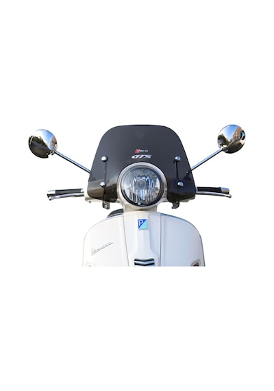 Vespa Gts Ön Cam Kısa Siyah 2008-2018 / Faco
