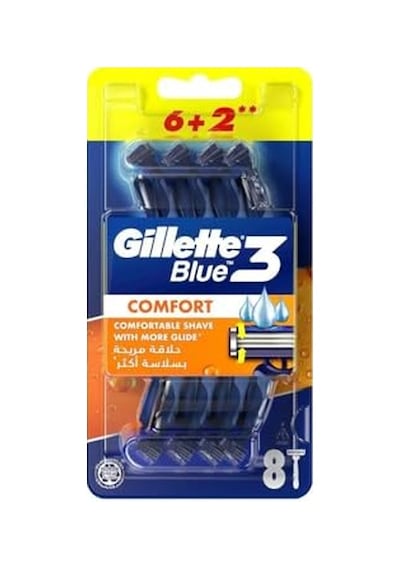 Gillette Blue3 Comfort Kullan At Erkek Tıraş Bıçağı 8 Adet