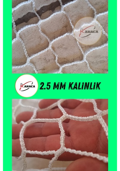 Kedi Balkon Güvenlik Filesi 2x4 Mt 2.5mm İp Kalınlığı 4x4 Gözenekli