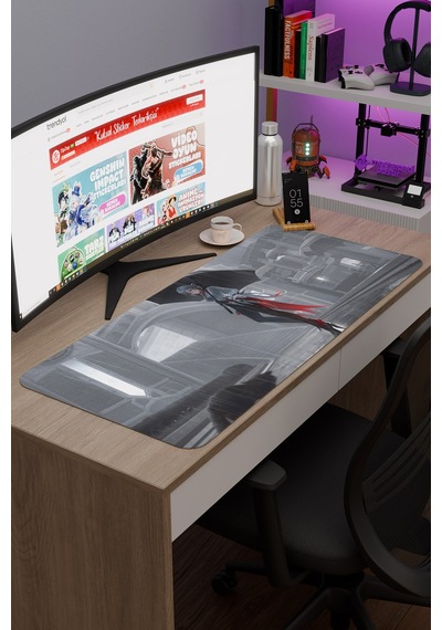 Arlecchino Genshin Impact Anime Gacha V2 - 90x40 Xxl Gaming Mouse Pad Fare Altlığı