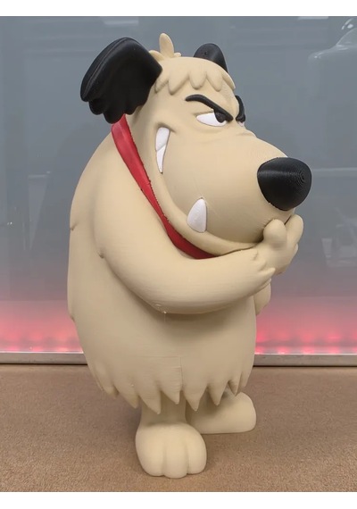 Muttley Figür 20cm-3d Baskı-kolleksiyonluk Biblo
