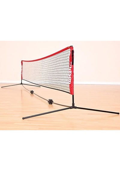 Wilson 3.20 M Portatif Tenis ve Badminton Ağı File ve Direk S