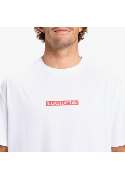 Quiksilver Dna Clicker Erkek Beyaz T-shirt Eqyzt08207