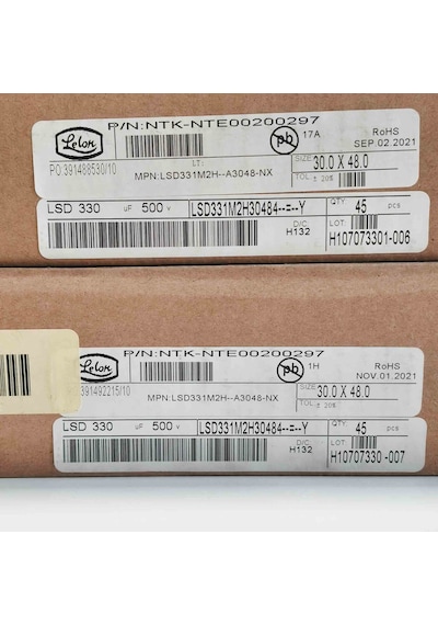 Lsd331m2h-a3048-nx 330mf 500v 4 Adet