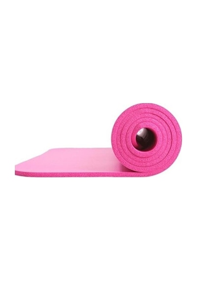 Pilates Ve Yoga Matı Kaymaz Fitness Minderi, Evde Spor Ve Kardiyo Egzersiz Matı Pembe