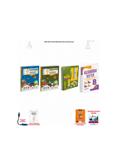 Çanta 8. Sınıf Lgs Tüm Dersler 111 4 Kitap Seti