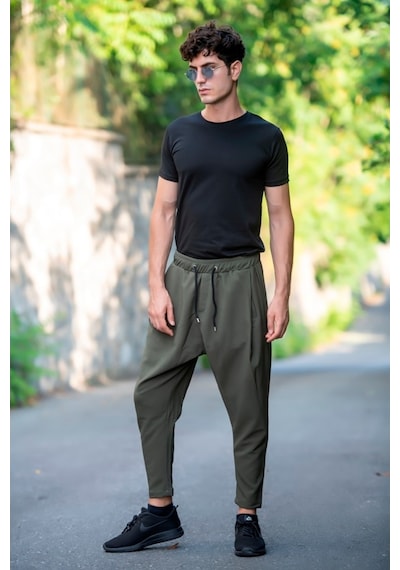 Baykim Sports Wears Şalvar Model Pantolon Haki Renk