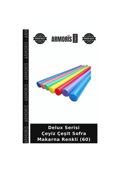 Delux Serisi Çeyiz Çeşit Sofra Makarna Renkli 60