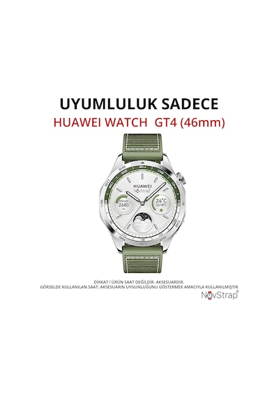 Novstrap Huawei Watch Gt4 46mm İle Uyumlu Ekran Koruyucu 9h Temperli Cam Kolay Uygulama Aparatlı