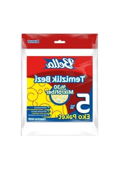 Eko Paket %30 Mikrofiberli Temizlik Bezi 5'li Set