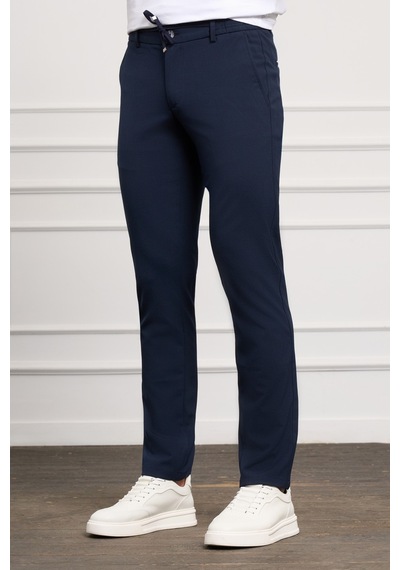 Morven Erkek Lacivert Slim Fit Jogger Pantolon 99ms003002200 Lacivert