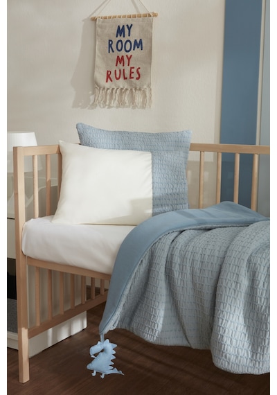 Karaca Home Bebek Harper %100 Pamuk Comfort Set Mavi