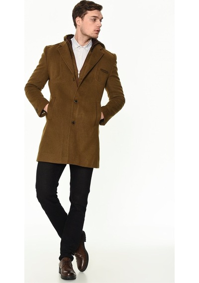 Dewberry Plt8371 Dewbrry Erkek Palto-camel