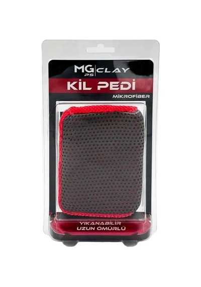Mg Ps Mikrofiber El Kil Pedi 12x9 Cm - Süngerli Clay Pad Boya Yüzey Arındırma Pedi