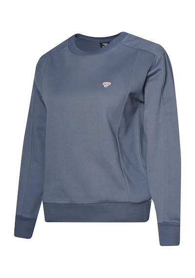 Hummel Hmlbronze Kadın Sweatshirt 922372-8588 Mavi