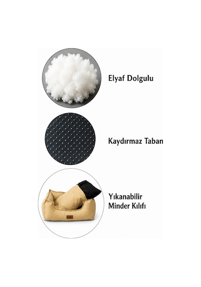 Premium Kedi Ve Köpek Yatağı Kafa Destekli Kaydırmaz Taban Yıkanabilir Fermuarlı Çift Taraflı Minder %100 Boncuk Elyaf Hardal 1607705607 Premium Kedi Ve Köpek Yatağı Kafa Destekli Kaydırmaz Taban Yıkanabilir Fermuarlı Çift Taraflı Minder %100 Boncuk Elyaf Hardal 1607705607