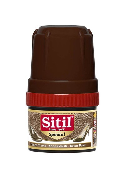 Sitil Ayakkabı Boyası Krem 60 G Koyu Kahve Çok Renkli
