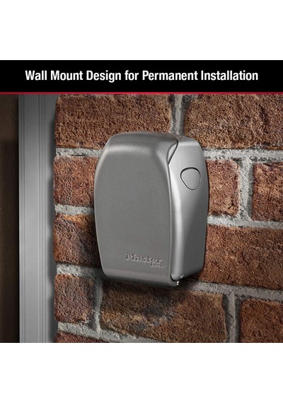 Master Lock Ağır Hizmet Tipi Duvara Monte Anahtar Kutusu, Dış Mek