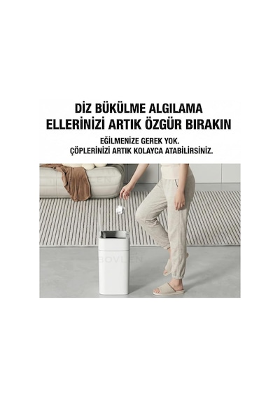 Otomatik Hareket Sensörlü Çöp Kovası, Banyo Çöp Kovası, Çocuk Odası Çöp Sepeti, Çöp Kutusu, 2 Adet 1.5 V Aa Pil, Piller Pakete Dahil Değildir 12 Litre - 23.5x17.5x31.8 Cm Otomatik Hareket Sensörlü Çöp Kovası, Banyo Çöp Kovası, Çocuk Odası Çöp Sepeti, Çöp Kutusu, 2 Adet 1.5 V Aa Pil, Piller Pakete Dahil Değildir 12 Litre - 23.5x17.5x31.8 Cm
