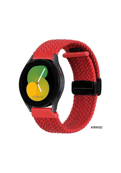 Novstrap Amazfit Gtr 3-gtr 3 Pro-gtr 2-gtr 2e-gtr 47mm Uyumlu Kordon 22mm Flexible Magnet Tokalı