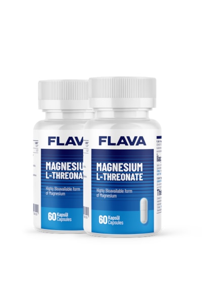 Flava Magnesium L-Threonate 2 x 60 Kapsül