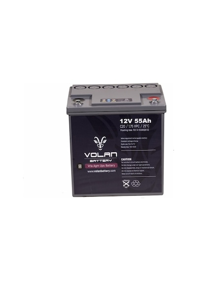 55 Amper Kuru Agm Akü Ups Güç Kaynağı 3 Yıl Garantili 12 Volt / 325018496