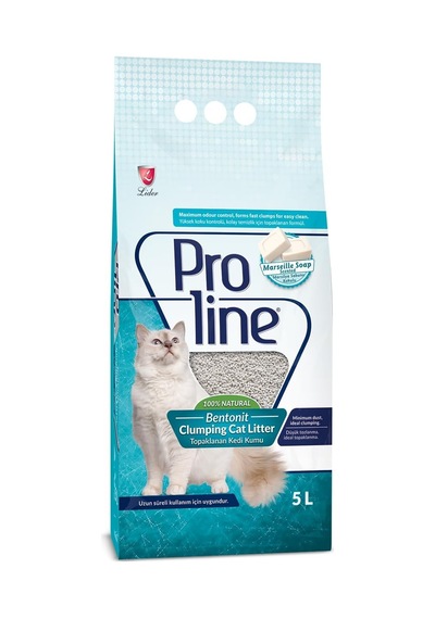 Proline Bentonit Sabun Kokulu Kedi Kumu, 5 L