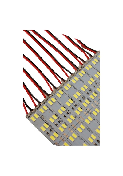 12v 5730 Çift Sıra Alüminyum Çubuk Led 144 Ledli Gün Işığı 1m