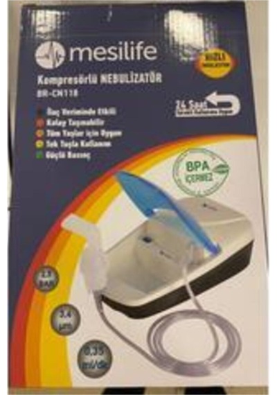 Komprosörlü Nebülizatör Br-cn118