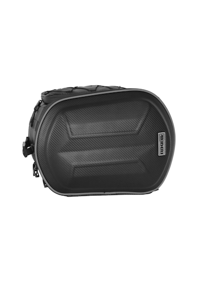 4riders Carbon Evo Series Arka Çanta Scooter Ara Çantası Siyah Siyah