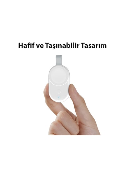 Ally Apple Uyumlu  Watch İçin Type-c Wireless Manyetik Şarj Cihazı - Min